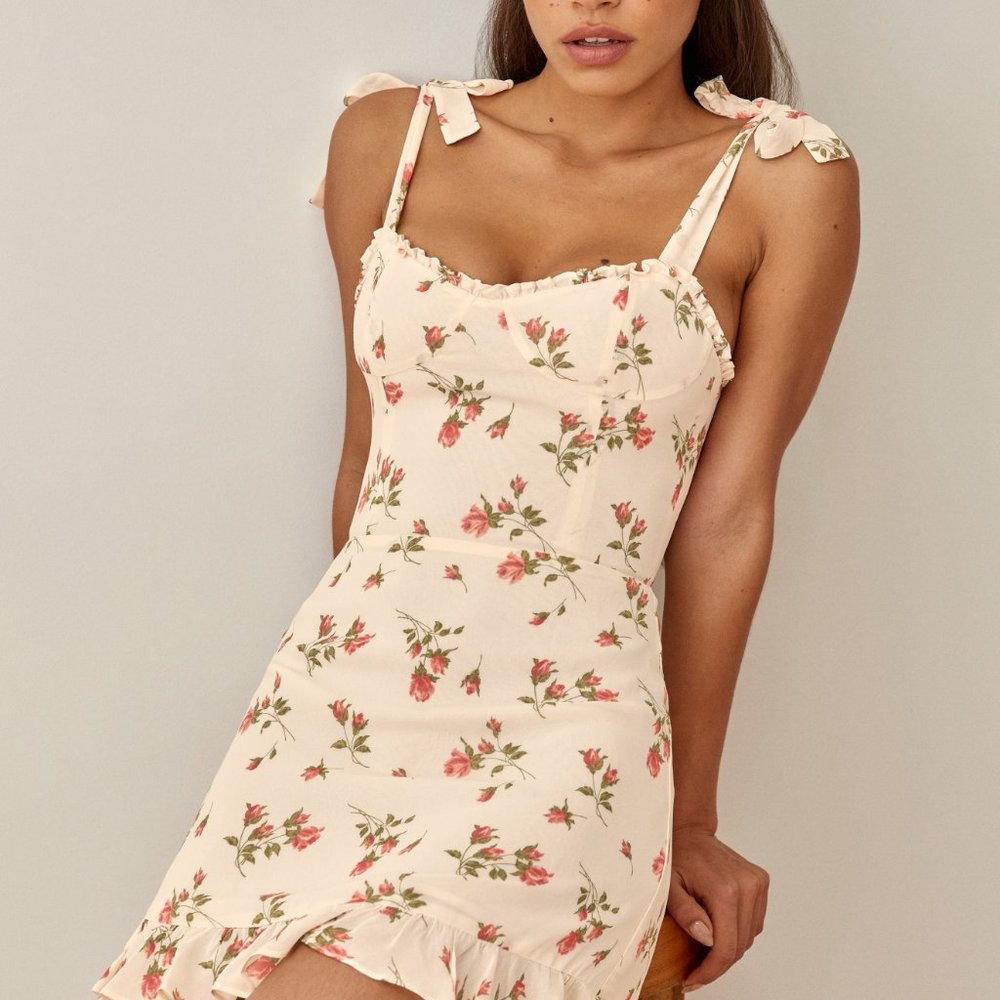 Reformation Christine Mini dress Florence - Sz 2